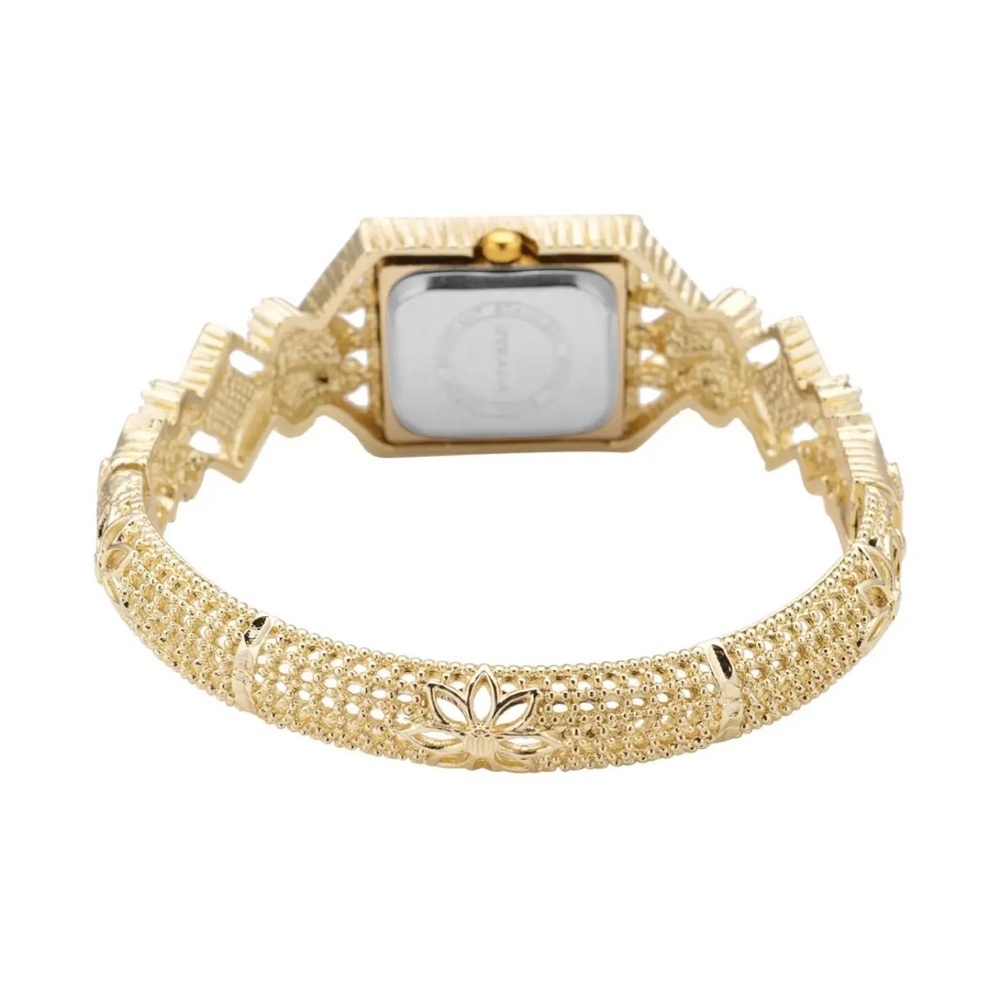 🩷 Strada White Austrian Crystal Japanese Movement Bangle Bracelet 🩷 - Picture 6 of 7